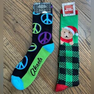 Novelty Sock Bundle | 2 Pairs | One Size | New With Tags